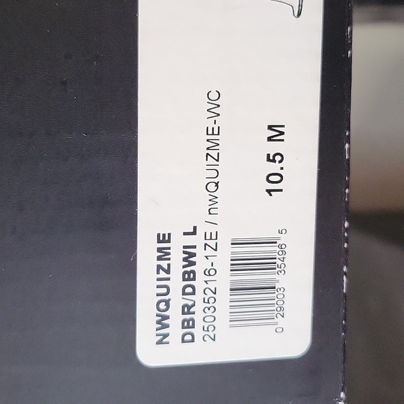 New with Box Nine West QuizMe Brown Leather Platform Boots - Size 10.5 - - Picture 5 of 7